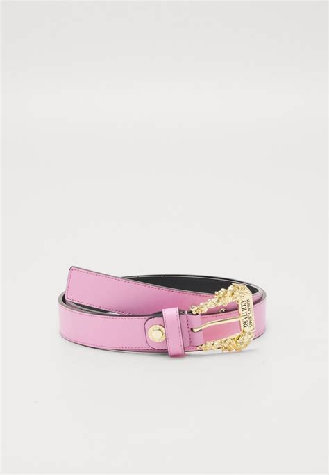 cintura versace rosa|Cinturones de Versace .